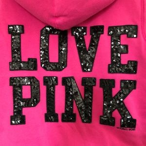 💋Victoria’s Secret PINK FullZip Hooded Sweatshirt